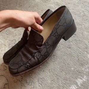 Vintage gucci loafers